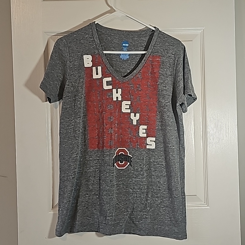 NCAA Ohio State Tee V Neck Size L